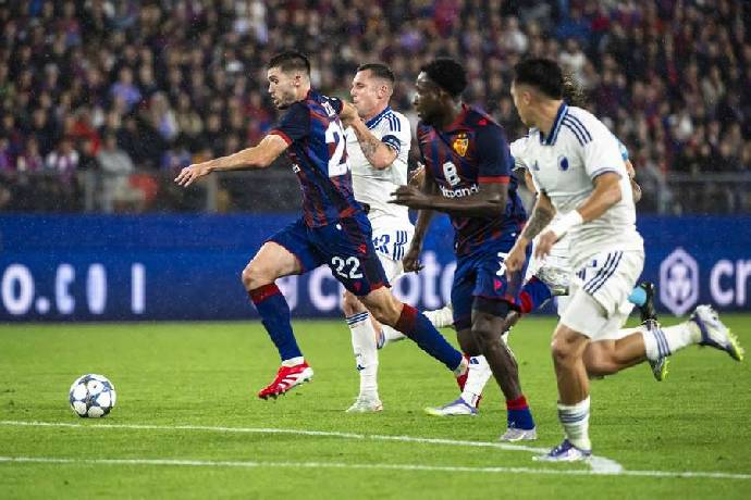 Soi k&egrave;o g&oacute;c Copenhagen vs Basel, 02h00 ng&agrave;y 28/8