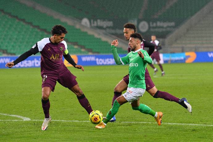 Soi bảng dự đo&aacute;n tỷ số ch&iacute;nh x&aacute;c Saint-Etienne vs PSG, 19h ng&agrave;y 28/11