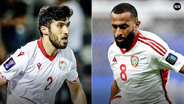 Nhận định, soi k&egrave;o Tajikistan vs UAE, 23h00 ng&agrave;y 28/1