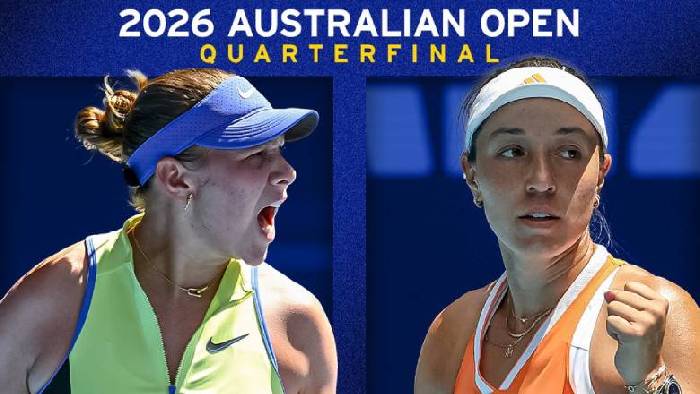 Link trực tiếp tennis Anisimova vs Pegula - Tứ kết &Uacute;c Mở rộng, 9h00 ng&agrave;y 28/1