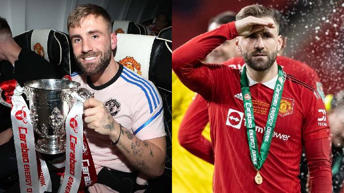Luke Shaw x&uacute;c động v&igrave; xo&aacute; bỏ được 'lời nguyền' đeo b&aacute;m nhiều năm