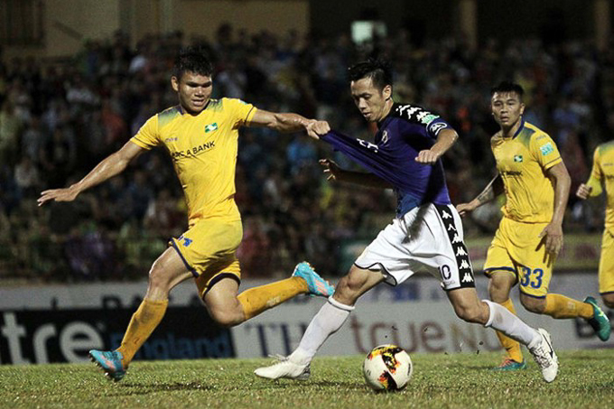 Lịch thi đấu v&agrave; trực tiếp v&ograve;ng 4 V.League 2019: H&agrave; Nội vs SLNA