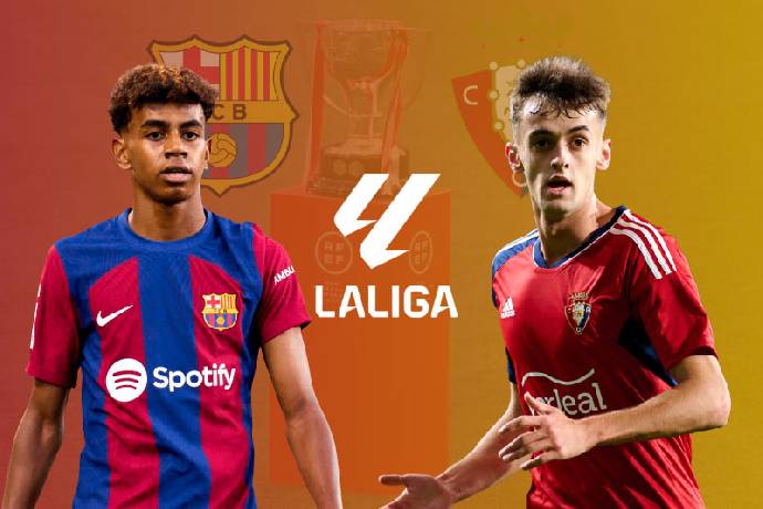 Link xem trực tiếp Barcelona vs Osasuna La Liga, 3h00 ng&agrave;y 28/3
