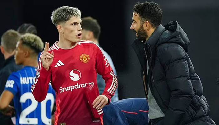 HLV Amorim đuổi cổ Garnacho trước mặt cả đội MU