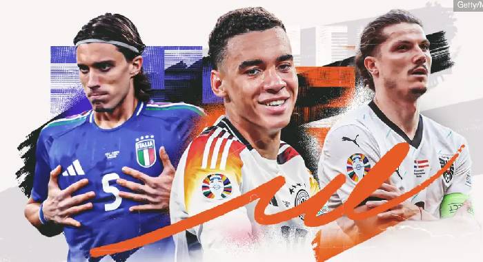 Đội h&igrave;nh ti&ecirc;u biểu v&ograve;ng bảng Euro 2024