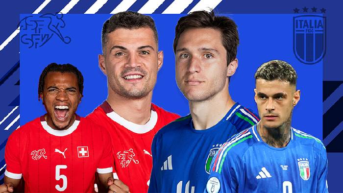 Soi k&egrave;o hiệp 1 Thụy Sĩ vs Italia, 23h00 ng&agrave;y 29/6: Bất ph&acirc;n thắng bại