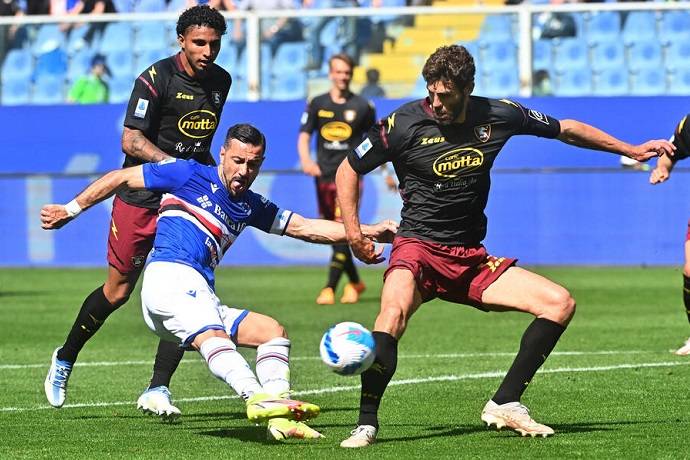 Soi k&egrave;o, dự đo&aacute;n Macao Salernitana vs Sampdoria 23h30 ng&agrave;y 28/8