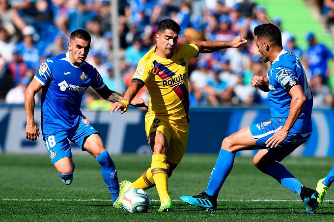 Kết quả tỷ số Getafe vs Barcelona, v&ograve;ng 7 La Liga 2019/20