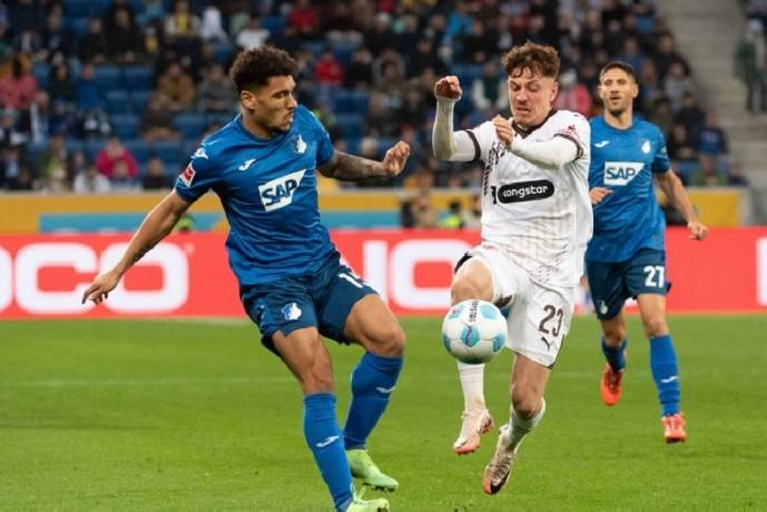 Nhận định, soi k&egrave;o St. Pauli vs Hoffenheim, 2h45 ng&agrave;y 29/10: V&eacute; cho đội kh&aacute;ch