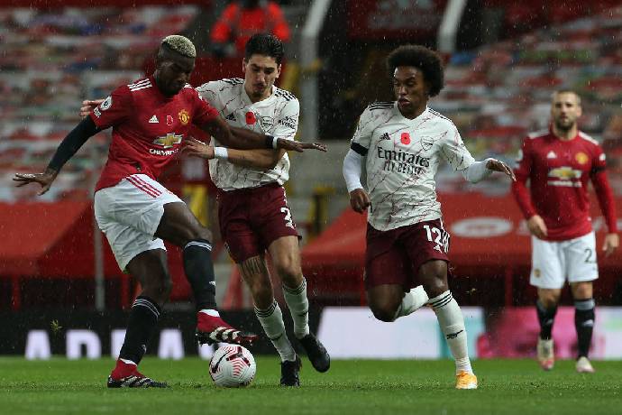 Lịch ph&aacute;t s&oacute;ng trực tiếp b&oacute;ng đ&aacute; 30/1: Arsenal vs MU