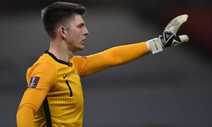 V&ograve;ng loại World Cup 2022: Nick Pope tiếp tục &lsquo;vận&rsquo; đỏ trong m&agrave;u &aacute;o ĐT Anh