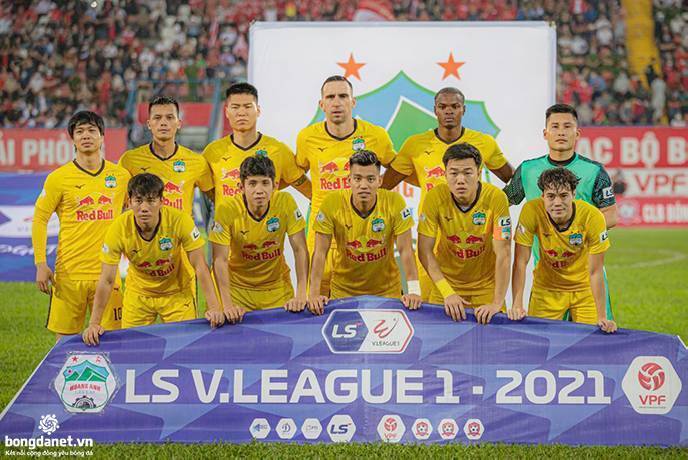 HAGL chỉ xếp thứ 3 tr&ecirc;n bảng xếp hạng gi&aacute; trị CLB tại V-League 2021
