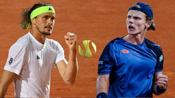 Nhận định tennis Zverev vs De Jong, V&ograve;ng 2 Roland Garros - 17h30 ng&agrave;y 29/5