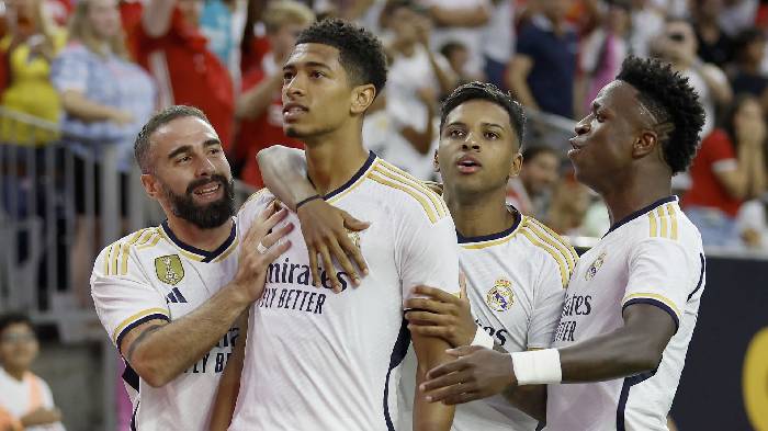 Jude Bellingham: 'Việt vị th&igrave; lại l&agrave;m sao, n&oacute; vẫn l&agrave; b&agrave;n thắng'