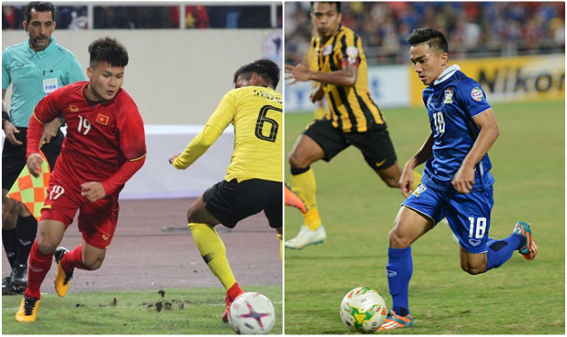 Những điểm n&oacute;ng định đoạt trận Th&aacute;i Lan vs Việt Nam: Chanathip so gi&agrave;y Quang Hải