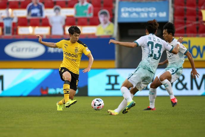 Soi k&egrave;o b&oacute;ng đ&aacute; hạng 2 H&agrave;n Quốc h&ocirc;m nay 31/10: Jeonnam Dragons vs Ansan Greeners