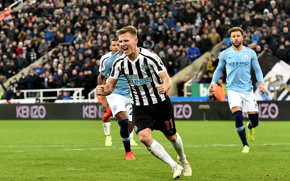 Video Newcastle 2-1 Man City (Premier League, Ngoại hạng Anh v&ograve;ng 24)