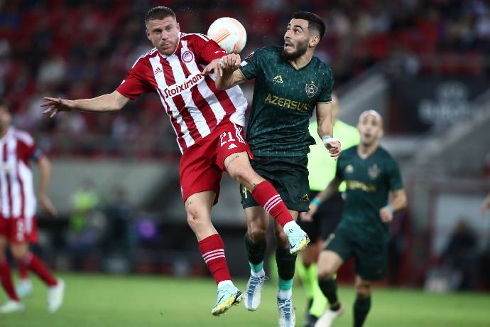 Nhận định, soi k&egrave;o Olympiacos vs Qarabag, 03h00 ng&agrave;y 31/01: Kh&aacute;ch hết động lực