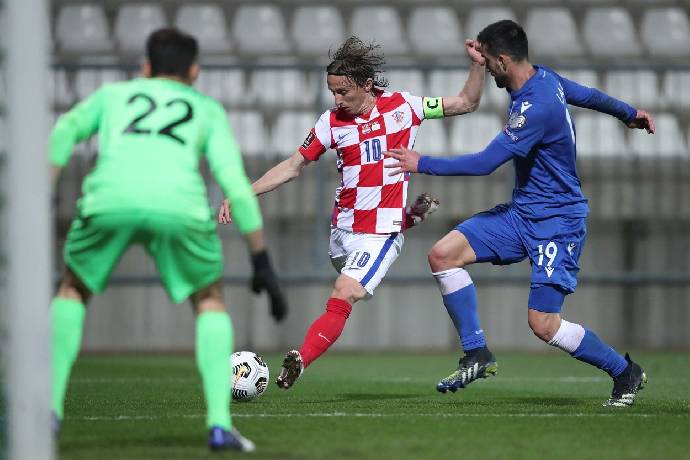 V&ograve;ng loại World Cup 2022: Luka Modric kh&ocirc;ng đ&aacute; trận Croatia vs Malta