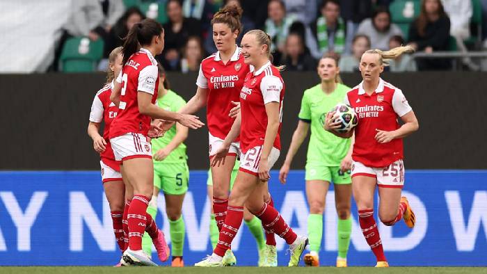 Soi k&egrave;o phạt g&oacute;c nữ Arsenal vs nữ Wolfsburg, 23h45 ng&agrave;y 1/5
