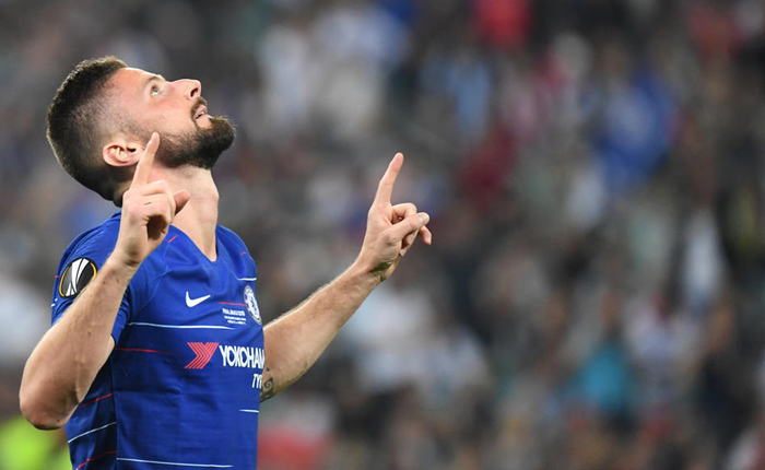 Sarri v&agrave; Giroud đi v&agrave;o lịch sử sau chức v&ocirc; địch Europa League