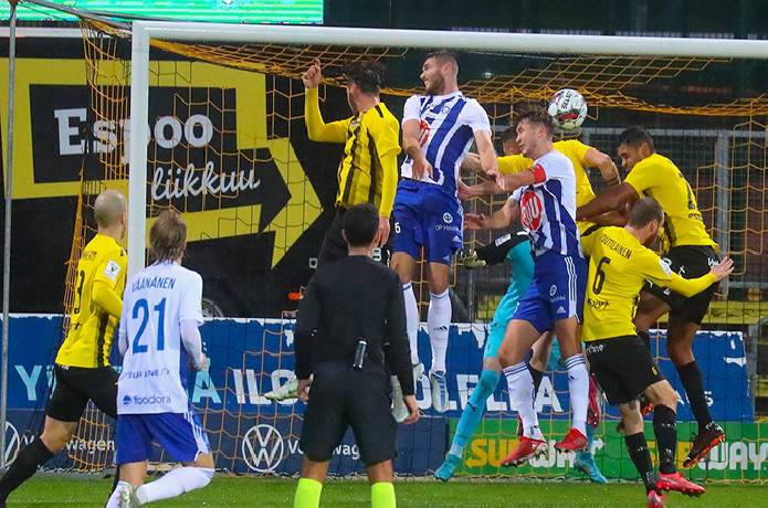 Ph&acirc;n t&iacute;ch k&egrave;o hiệp 1 HJK vs Honka, 22h30 ng&agrave;y 30/5