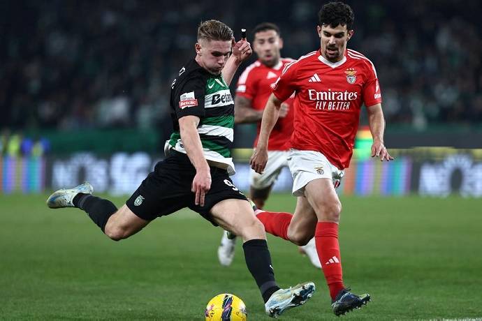 Soi k&egrave;o g&oacute;c Sporting Lisbon vs Benfica, 2h45 ng&agrave;y 1/8
