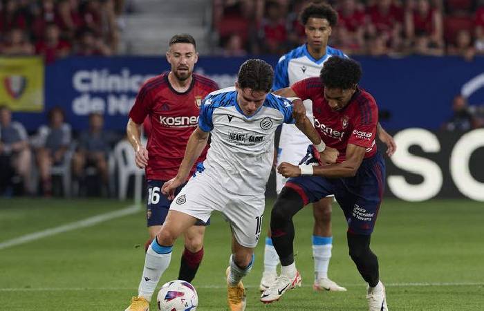 Nhận định, soi k&egrave;o Club Brugge vs Osasuna, 01h30 ng&agrave;y 01/09
