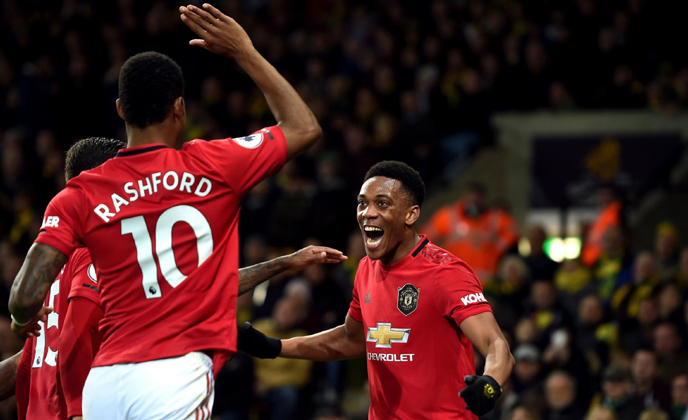 Marcus Rashford v&agrave; Anthony Martial lập kỷ lục c&oacute; 1-0-2 ở Ngoại hạng Anh