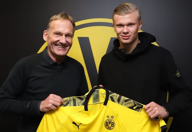 Erling Haaland bỏ MU, ch&iacute;nh thức gia nhập Dortmund