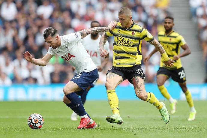 Biến động tỷ lệ k&egrave;o Watford vs Tottenham, 22h ng&agrave;y 1/1