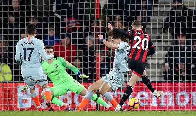 Video Bournemouth 4-0 Chelsea (Premier League, Ngoại hạng Anh v&ograve;ng 24)