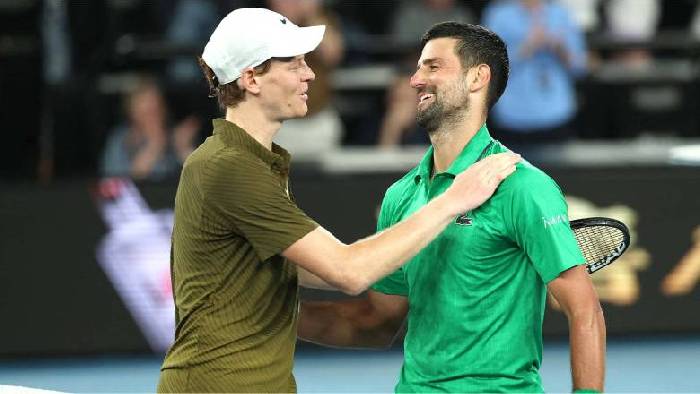 Djokovic ph&aacute; h&agrave;ng loạt kỷ lục sau chiến thắng trước Sinner ở &Uacute;c Mở rộng 2026