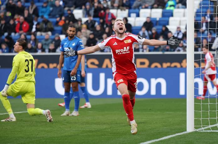 Nhận định, soi k&egrave;o Hoffenheim vs Union Berlin, 21h30 ng&agrave;y 31/1: Sức mạnh kh&oacute; cưỡng