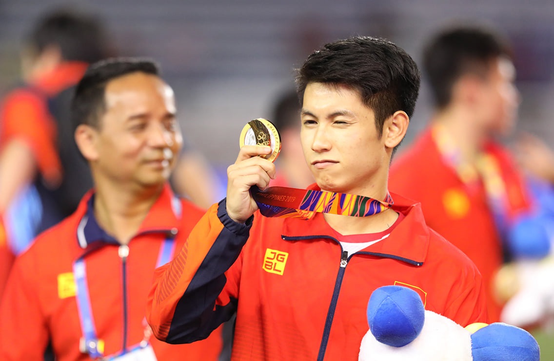 Nh&agrave; v&ocirc; địch SEA Games b&aacute;o tin vui cho HLV Park Hang Seo