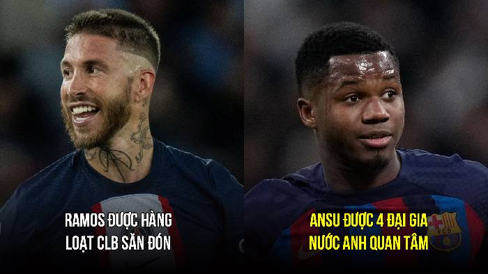 Bản tin s&aacute;ng 31/3: Ramos được nhiều CLB săn đ&oacute;n; Fati được Big 4 NHA quan t&acirc;m