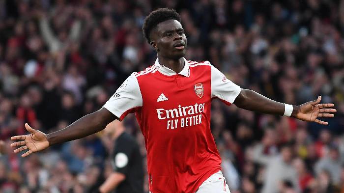 Huyền thoại Arsenal chỉ ra c&aacute;i t&ecirc;n duy nhất xuất sắc hơn Saka l&uacute;c n&agrave;y
