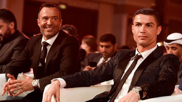 Jorge Mendes lần đầu h&eacute; lộ mối quan hệ với CR7 sau khi bị sa thải