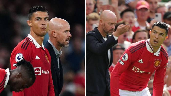 Ten Hag ngầm tr&aacute;ch Ronaldo thiếu quyết t&acirc;m, động lực thi đấu