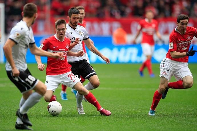 Nhận định, soi k&egrave;o Spartak Moscow vs Baltika Kaliningrad, 23h30 ng&agrave;y 31/7