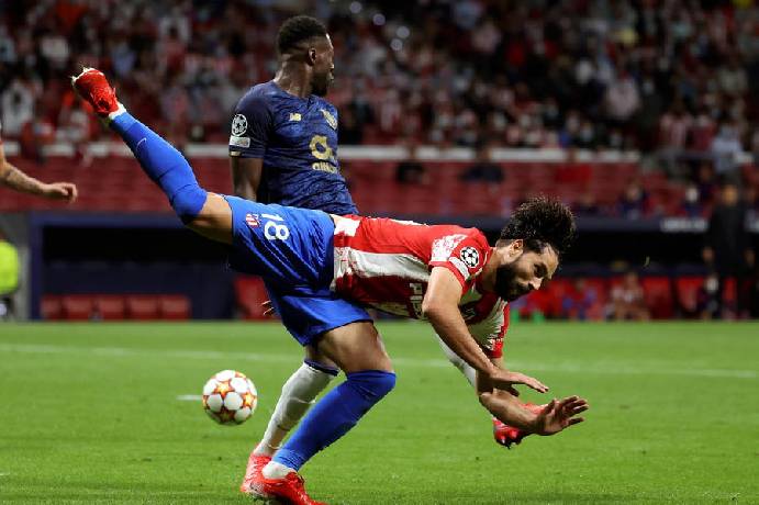 Biến động tỷ lệ k&egrave;o Porto vs Atl&eacute;tico Madrid, 0h45 ng&agrave;y 2/11