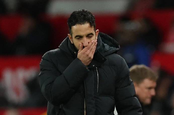 HLV Ruben Amorim thừa nhận MU c&oacute; thể xuống hạng