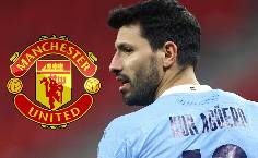 Thực hư việc MU chi&ecirc;u mộ Sergio Aguero sau m&ugrave;a 2020/21