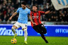 Si&ecirc;u m&aacute;y t&iacute;nh dự đo&aacute;n AC Milan vs Lazio, 02h45 ng&agrave;y 3/3