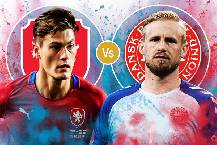 Đội h&igrave;nh ra s&acirc;n ch&iacute;nh thức CH Czech vs Đan Mạch, 23h ng&agrave;y 3/7