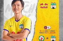 Đội h&igrave;nh ra s&acirc;n ch&iacute;nh thức B&igrave;nh Định vs HAGL, 18h ng&agrave;y 2/7
