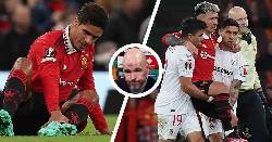 Varane, Martinez li&ecirc;n tục chấn thương, M.U chốt vội đ&aacute; tảng 40 củ