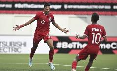 Đội h&igrave;nh ra s&acirc;n ch&iacute;nh thức Malaysia vs Singapore, 19h30 ng&agrave;y 3/1