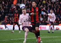 Soi k&egrave;o g&oacute;c Bournemouth vs Brentford, 2h30 ng&agrave;y 04/03