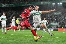 Si&ecirc;u m&aacute;y t&iacute;nh dự đo&aacute;n Rayo Vallecano vs Elche, 2h00 ng&agrave;y 4/4